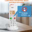 VTech SN5107 Amplified Additional Handset with Big Buttons, Large Display & 50dB Audio Assist for SN5127 & SN5147 Senior Phones