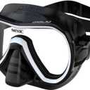Seac Giglio Snorkeling Masks Black/White