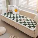 Awjcsv Couch Cover for Dogs Washable, Sofa Cover Protector, Couch Covers for 3 Cushion Couch Sofa Pet Friendly, Soft, Non Slip (Dark Green, 27.6 x 82.7 Inch)