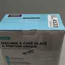 Mini Hot and Iced Coffee Maker Single Serve, for K Cup and Ground, 6 to 14 Oz Brew Sizes, with Recipe Book, for Home, Travel, RV, Office and Dorm, Classic Black (2.0 Version)