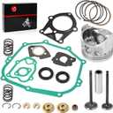 285cc Engine Top End Rebuild Kit STD Piston + Ring + Gasket Seal + Exhaust Intake Valve kit For YAMAHA 1989-1996 Golf Cart G2 G5 G8 G9 G11