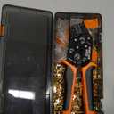 SOMELINE Open Terminal Connector Crimping Tool Kit, with 14 Sizes Wire Terminals, Male Female Disconnect Terminals, 24-14 AWG Crimper, Ratcheting Wire Crimper, Crimping Pliers, Wire Crimp Tool