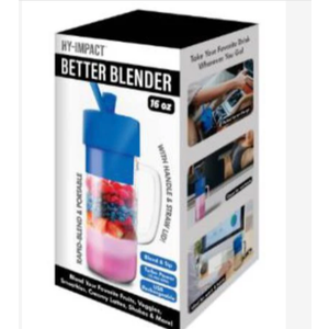 Better Blender Turbo Power USB Rechargeable 16 Oz