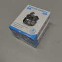 2 x Studio-Quality Wireless Ear Buds with Deep Bass & Enhanced Audio Clarity, Bluetooth 5.4, 10-Year Lifespan Earbuds, ENC Noise Cancelling Calls, Secure Fit Memory Foam Tips, IPX6 Waterproof (White)