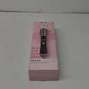 Mooqlizz Rotating Hair Dryer Brush, 3 in 1 Round Hot Air Spin Brush Set, Volumizer Blow Dryer Brush with 2 Brushes and Concentrator, Pink Black