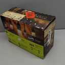 Enbrighten Classic Warm White String Lights, 36ft Black Cord, 18 Shatterproof Acrylic Bulbs, Weatherproof, Outdoor String Lights, 33171