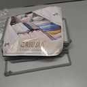 3 Pcs Wardrobe Clothes Organizer 7 Grids, Drawer Organizers for Clothing, Foldable Closet and Storage Basket, Clothing Organizer, Clothes Compartment Box Bedroom Dorm Room