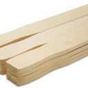 21 Inch Paint Sticks, Box of 50 Hardwood Paint Stirrers, Wood Mixing Paddles for Epoxy or Resin, Garden or Library Markers by Woodpeckers
