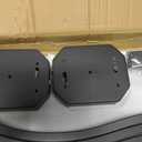 hunhun Battery Operated Wall Sconces Set of Two, Wireless Wall Sconce with Remote Control,Black Rechargeable Sconces 3000K-6500K, RGB Dimmable Wall Lights for Living Room,Hallway,Bedroom (30in 2Pack), 39.5 inch 2 pack