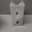 Freeze Organizer and Tower for Breastmilk Storage Bags, First-in First-Out Container Storing System with Quick-Freeze Tray to Freezing Breastmilk, Reusable and Breastfeeding Essentials (White)