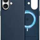 SHIELDON Genuine Leather Case for iPhone 17 6.3" 2025 - Navy Blue