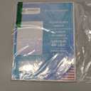 Premium Label Supply Large Glossy Clear Labels  8.5" x 5.5"  Laser/Inkjet Compatible  (2 per Sheet), 10 Sheets  20 Total Adhesive Labels