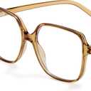miyya Blue Light Blocking Glasses for Women, Blue Light Glasses for Women Oversized Fashion Glasses