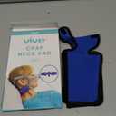 Vive CPAP Strap Cover for Neck - Neck Pad for BiPap Headgear Masks - Comfort & Prevent Lines - Universal Fit, Breathable, Machine Washable Cushions Accessories (Blue)