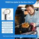 W10918546 Oven Igniter for Gas Stove,for Whirl-pool Oven Igniter-(SF1/2/3,TGP,VSF,WFG,YSF),for Ama-na Es-tate Ma-gic Chef Ro-per Replaces AP6037202 PS11770066 EAP11770066 W10140611 3186491 W10918546VP