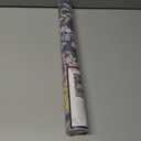 Dimoon 197"x17.3" Vintage Wallpaper Floral Peel and Stick Wallpaper Boho Contact Paper Dark Blue Cute Flower Removable Wall Paper Renter Friendly Kitchen Shelf Liner Bathroom Self Adhesive Vinyl Roll