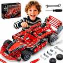 Metal Model Car Kit, 287 Pcs STEM Building Toy | Real tools & metal parts. STEM building kit for ages 8-12, teens & adults. Great gift for kids who love cars