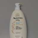 Aveeno Baby Daily Moisture Body Lotion for Sensitive Skin, Hypoallergenic Moisturizing Baby Lotion with Nourishing Oatmeal to Deeply Moisturize Baby's Skin, Fragrance-Free, 18 fl. oz