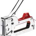 Arrow T2025 2-In-1 Staple Gun and Wire Tacker for Upholstery, Crafts and Low Voltage Wiring, Fits 3/8, 7/16", or 9/16 Round Crown, or 5/16, 3/8, or 1/2" Flat Crown Staples