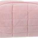 balacoo Large Capacity Makeup Bag Pencil Pouch Aesthetic Travel Stationery Pouch Easy Clean Durable