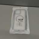 SUPFINE Magnetic for iPhone 13 Pro Max case, [Compatible with MagSafe][Clear Hard Back with Soft TPU Bumper][12FT Military Grade Drop Protection] Shockproof Phone Case,Clear Gray