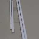 AIZESI 2pcs Spring Tension Rods Adjustable 26 to 39 inch Small Tension Curtain Rod No Drilling Expandable Spring Loaded Curtain Rod,Suitable for Doors and Windows 28 to 36 inch, White