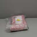 Malier Dog Winter Coat, Reversible Fleece Dog Cold Weather Coats, Windproof Warm Snow Puppy Jacket Vest Pet Clothes for Small Medium Large Dogs (Pink, Medium)