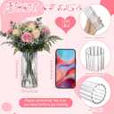 100 Pcs Fall Wedding Plastic Bud Vase Bulk, 2 * 5.5inch, Smooth
Small Flower Vases for Centerpieces Wedding Table Decor, Banquet Formal Dinners Parties, Home Office Ornaments Bulk