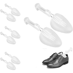 Shoe Tree for Men, 2 Pairs Adjustable Shoe Trees for Stretcher Length, Shape Holder