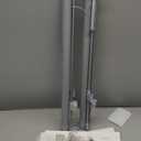 Retractable Baby Gates 2 Pack, 55" Wide Mesh Dog Gate Indoor, 34'' Tall Gate for Stairs Doorways Hallways Deck, Child Pet Safety Gate for Indoor Outdoor Home Use, Grey (Gray)