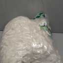 L'AGRATY Chunky Knit Blanket Throw: 30''x40'' Chenille Chunky Knitted Throw Blankets for Bed Couch - Handmade Thick Big Cable Knit Blankets - Large Crochet Rope Blanket for Home Decor(Ivory)