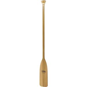Attwood 11762-1 Canoe Paddle, Wooden, 5-Feet Long, Ergonomic Grip, Premium Wood Construction, Protective Finish