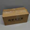 ACHEHOASN Desktop Transparent Vertical Bookshelf