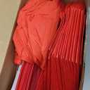 FoldTier 50 Pcs Insulated Take Away Bags Bulk Thermal Insulation Food Bags for Coffee Milk Tea Hot Cold Fresh Food Seafood for Catering Restaurant Grocery (9.45x9.45x5.91inch,Red)