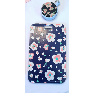 9 Heavy Duty Badge Holder with Retractable Reel, Flower ID Badge Holder with Clip Badge Reels Retractable Heavy Duty,ID Holder for School Nurse Office 4