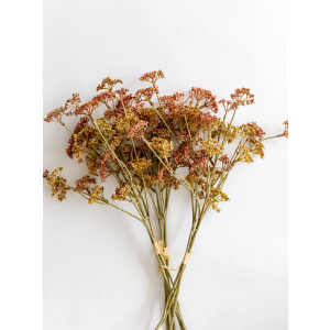  Artificial Fake Flowers Plants  Meadow Sedge Sunset Stem Flower Arrangements Wedding Bouquets Decorations Plastic Floral Table Centerpieces for Home Kitchen Garden Party Decor Approx 