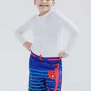 Marvel Spider-Man Compression Swim Trunks Bathing Suit UPF 50+ Quick Dry Toddler to Big Kid