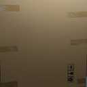 MLART99 Highland Cow Wall Art Farmhouse Wall Decor Bedroom Brown Painting on Canvas Large Landscape Art 29"x 58" Home Artwork Office Wall Decor