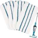 4 PCS Replacement Pads Accessories Compatible with Black+Decker Steam Mop SM1600, SM1610, SM1620, HSM13E1, HSMC1300FX, HSMC1321, HSMC1321APB, HSMC1361SGP, BDH1855SM, BDH1760SM, SMP20 Mop Pads