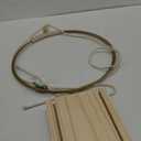Outdoor Plant Hanger Metal Flowerpot Holder Railing Planter for Balcony Dec
