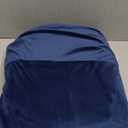 ULTICOR Reclining Love Seat with Middle Console Slipcover, 8-Piece Velvet Stretch Loveseat Reclining Sofa Covers, 2 seat Loveseat Recliner Cover, Thick, Soft, Washable, Loveseat Slipcovers (Navy)