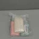 Whaline 4 Pack Spa Facial Headband Makeup Hair Wrap Adjustable Hair Band Soft Towel Head Band for Face Washing, Shower Sports Yoga (Pea Green, Pink, Beige, Light Gray)