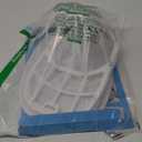 Eiito Hat Washer Cage Hats Cleaner, Hat Washer for baseball caps for Washing Machine or Dishwasher, Ball Cap Washer Frame for Flat & Curved Hats, 2-Pack White