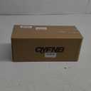 304 Stainless Steel Car Exhaust Tip, 4" Inlet, 5" Outlet, 12" Overall Length, Polished Dual-Layer Slant Cut Design, Clamp-On for 4-Inch Outside Diameter Tailpipe