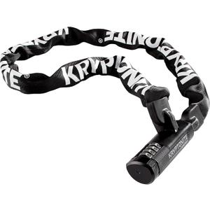 Kryptonite Keeper 712 Combo Bike Chain Lock, 4 Feet Long 7mm Steel Chain Heavy Duty Anti-Theft Bicycle Chain Lock, 4-Digit Resettable Combination Lock for E-Bike Scooter Road Mountain Bikes