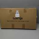 Car Seat Protectors Designed for Tesla Model Y/3 Accessories (Includes 2025 Model Y Juniper & Model 3 Highland), Wear Resistant Leather Kick Mats with More Space Pocket, Set of 2