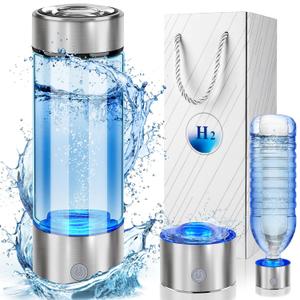 2026 New Hydrogen Water Bottle, Hydrogen Water Generator with Advanced SPE PEM Technology, Portable Rechargeable aquahealth Hydrogen Water for Office, Daily Drinking and Gifts