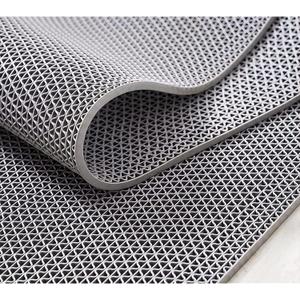 4x10 Ft Non Slip Drainage Floor Mats, 0.22'' Thick, Gray