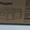 Fodoss Baby Playpen 50×50in, Small Play Pen for Babies and Toddlers, Playpen for Apartment, Play Yard, Activity Fence, Baby Playard with All-Side Mesh, Pull Rings