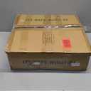 Lerliuo Record Player Stand, Walnut Turntable Stand Holds up to 160 Albums, Mid-Century Vinyl Storage Cabinet Table with Solid Wood Legs, Record Player Holder Dispaly Shelf for Bedroom Living Room